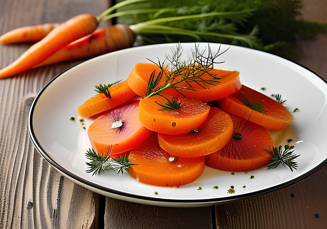 Sweet and Sour Carrots (Pickled)