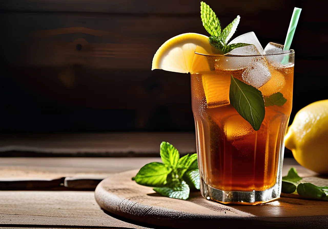 Iced Tea with a Splash