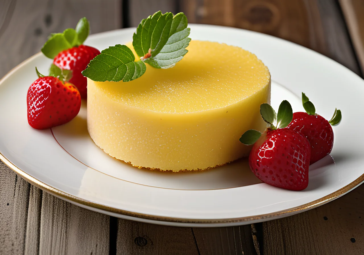 Sponge Roll with Lemon Cream