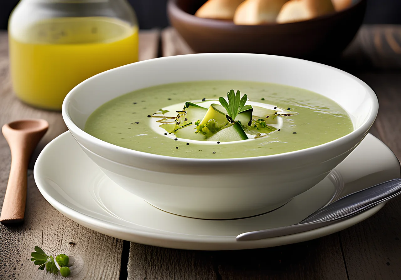 Cold Vegetable Cream Soup