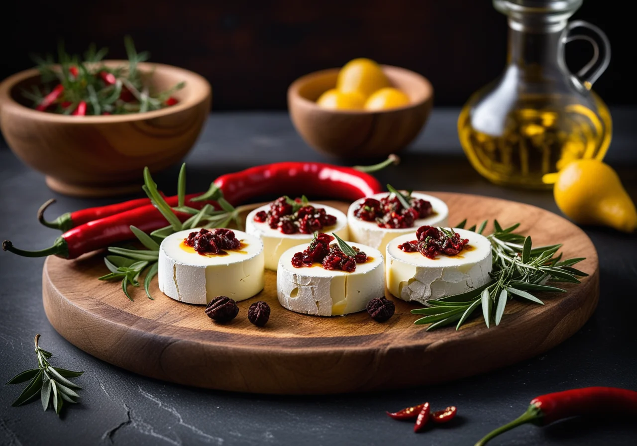 Marinated Goat Cheese in Oil