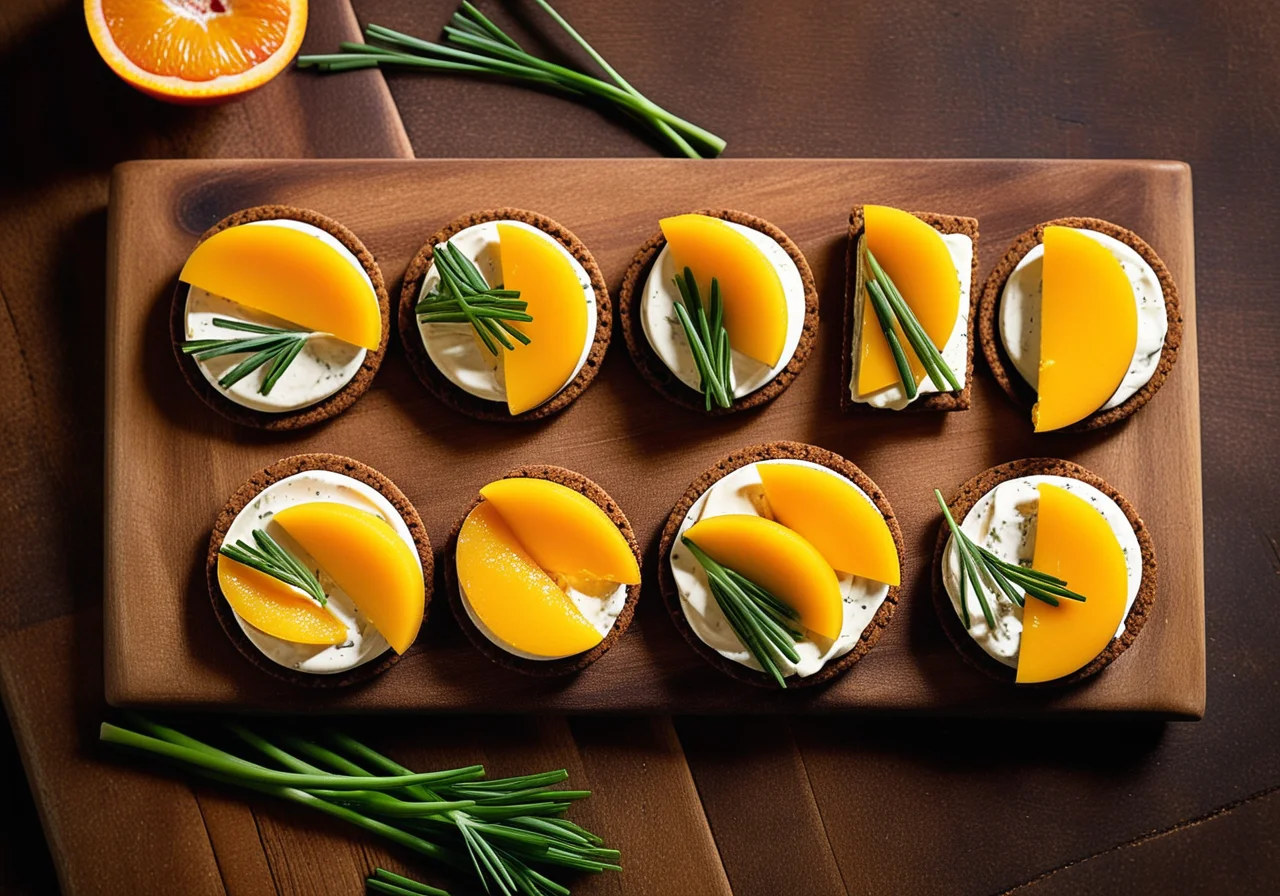 Creamy Mango Cream Cheese Spread