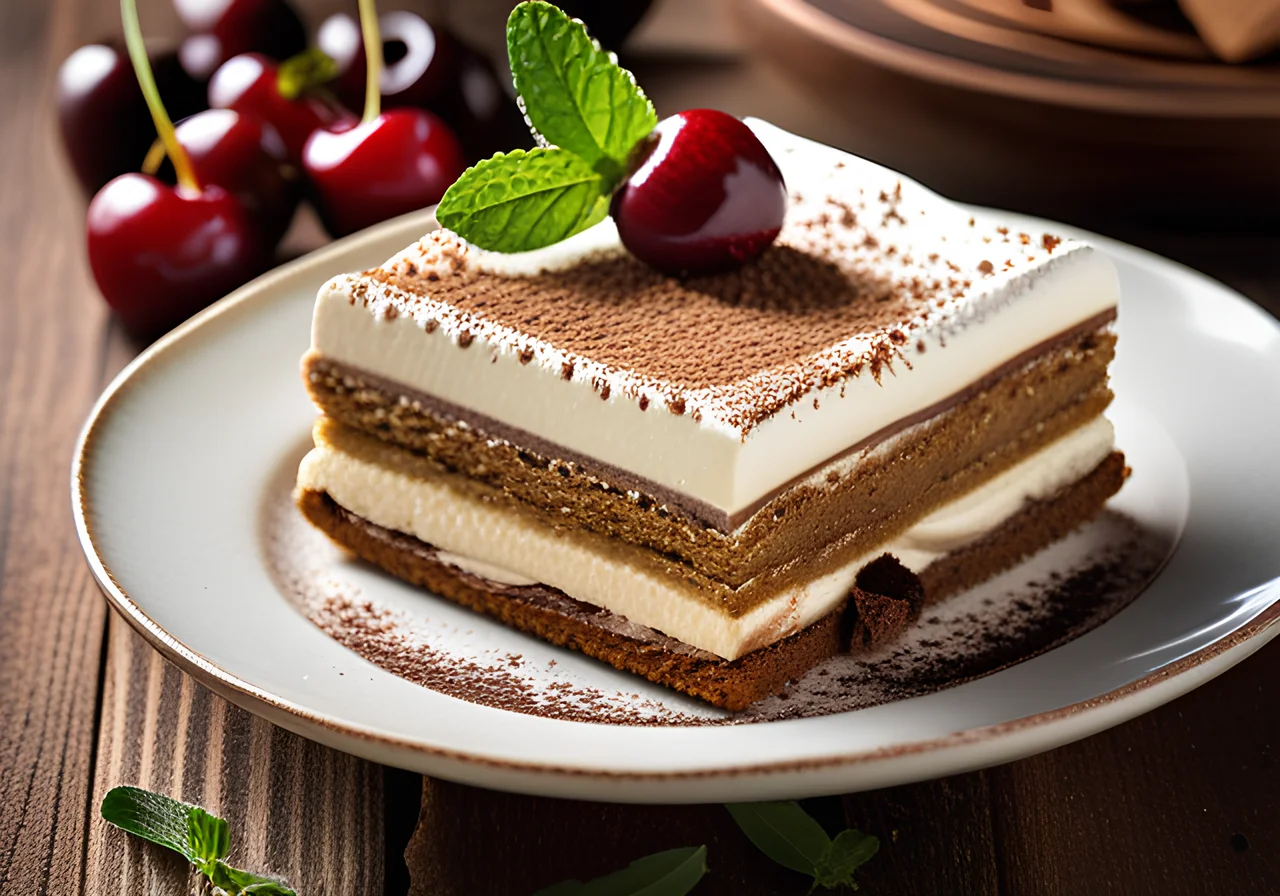 Christmas Tiramisu with Gingerbread