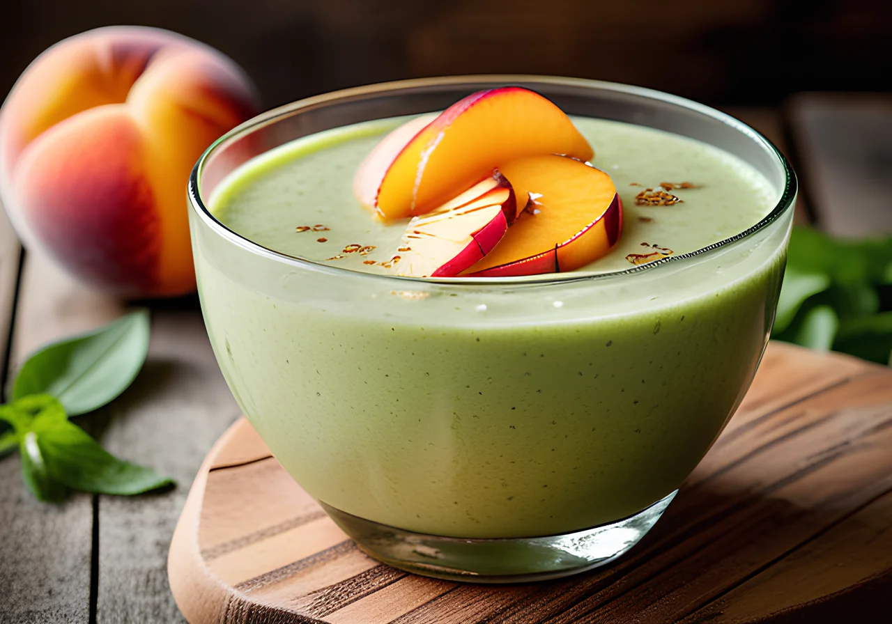 Buttermilk Smoothie with Melon