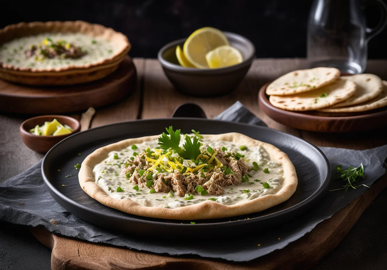 Chapati with Smoked Mackerel Pâté