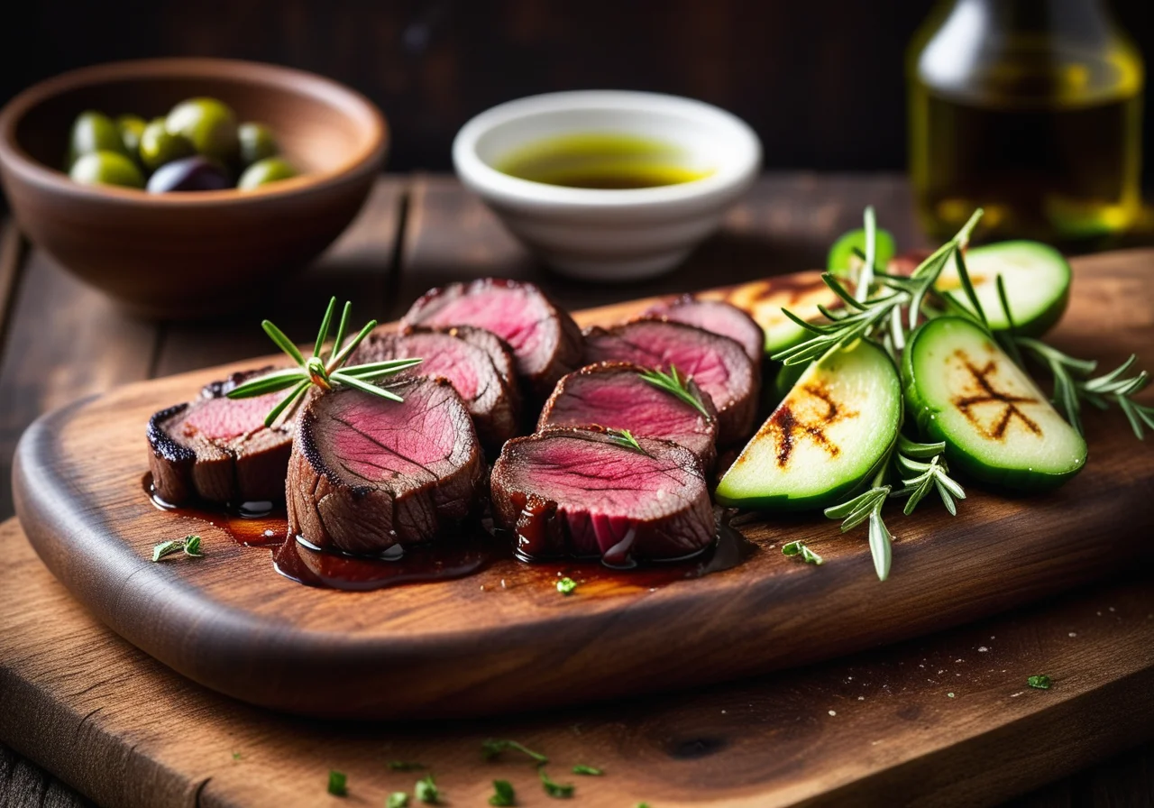 Grilled Venison Fillet