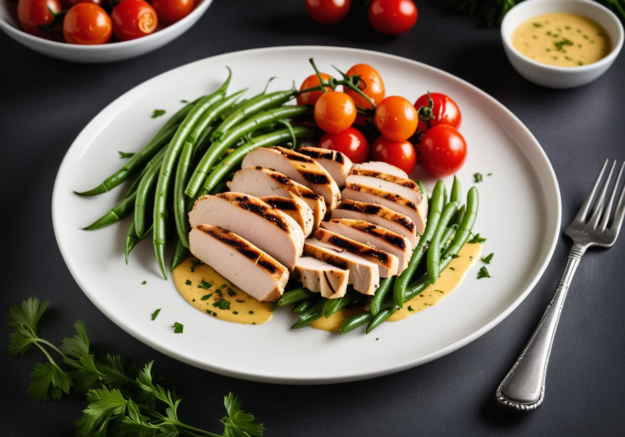 Spicy Chicken with Wok Vegetables