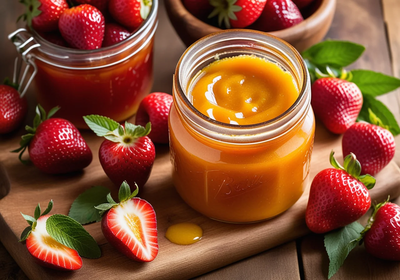 Mango Strawberry Jam