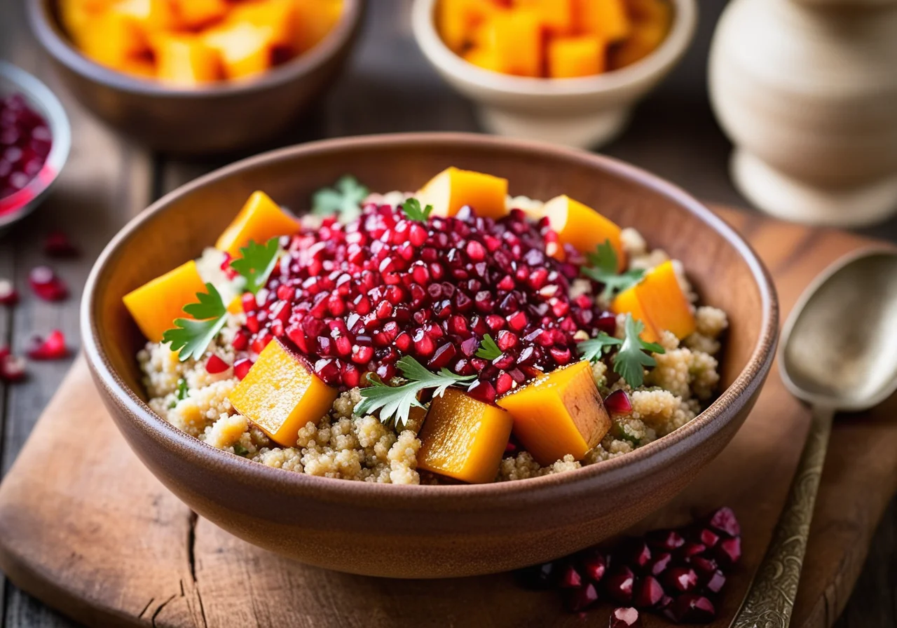Quinoa with Butternut Squash