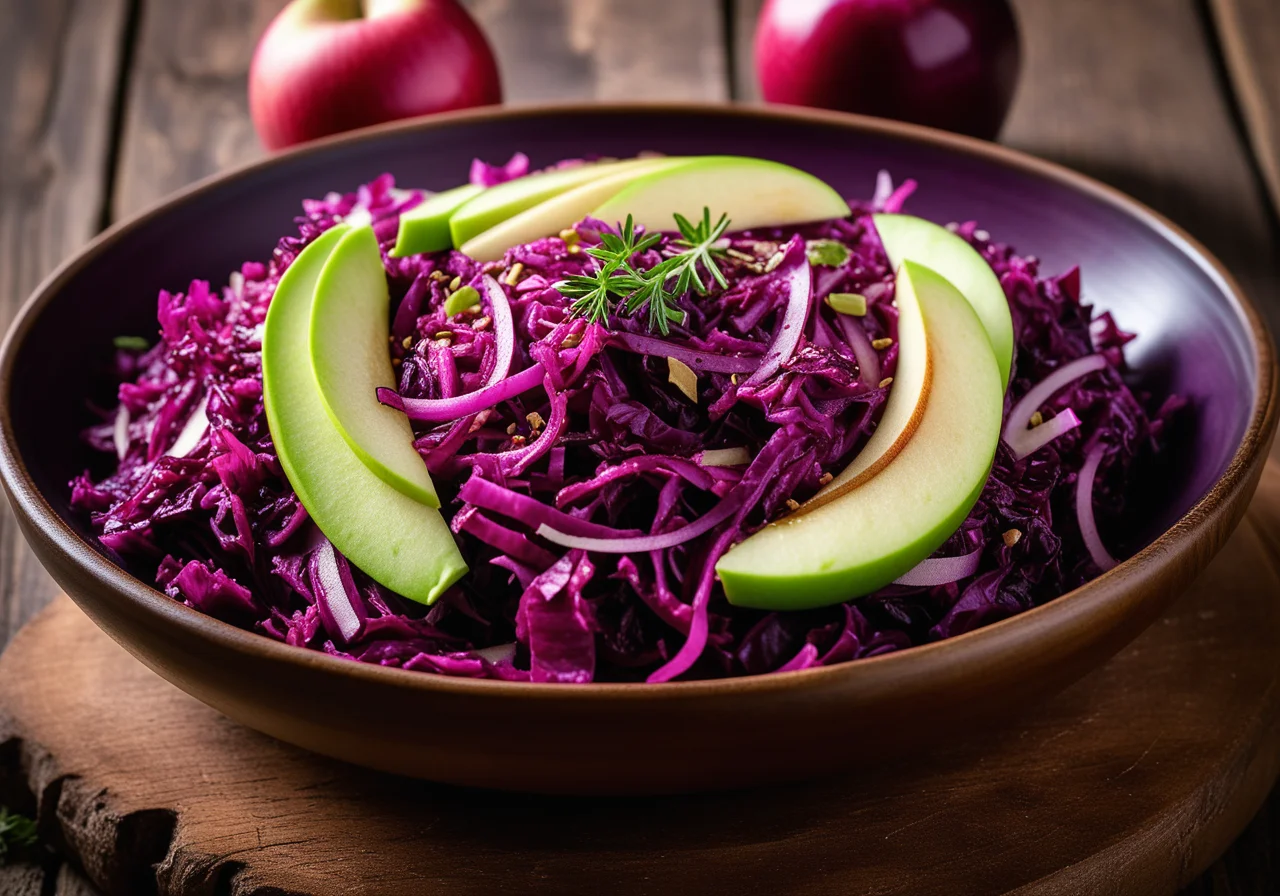 Red Cabbage Salad