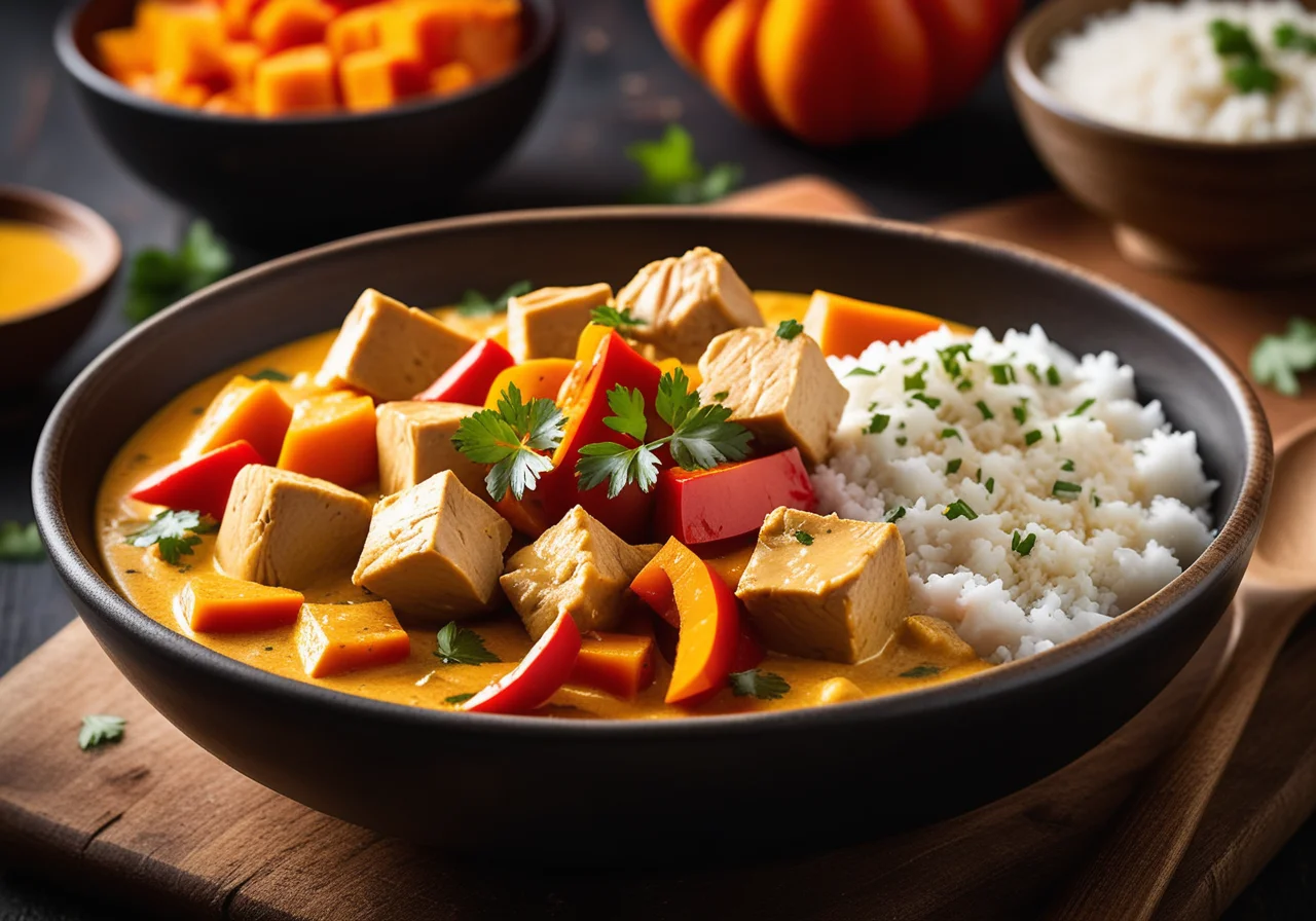 Chicken Pumpkin Curry
