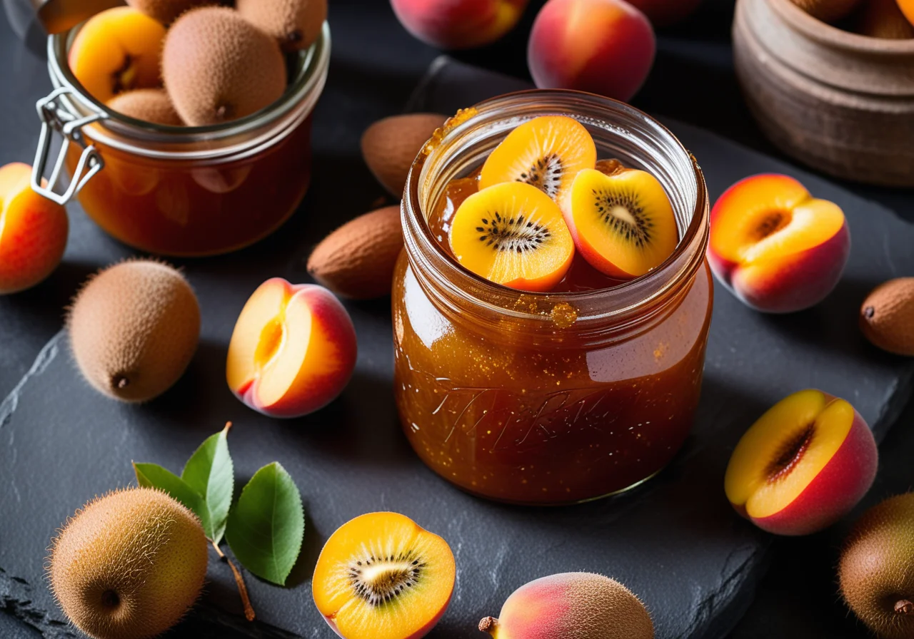 Kiwi-Peach Jam