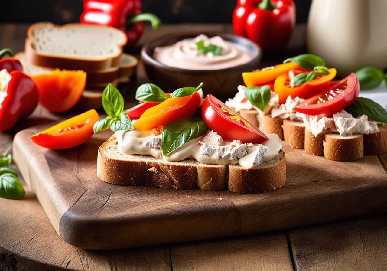 Turkey and Cheese Sandwiches