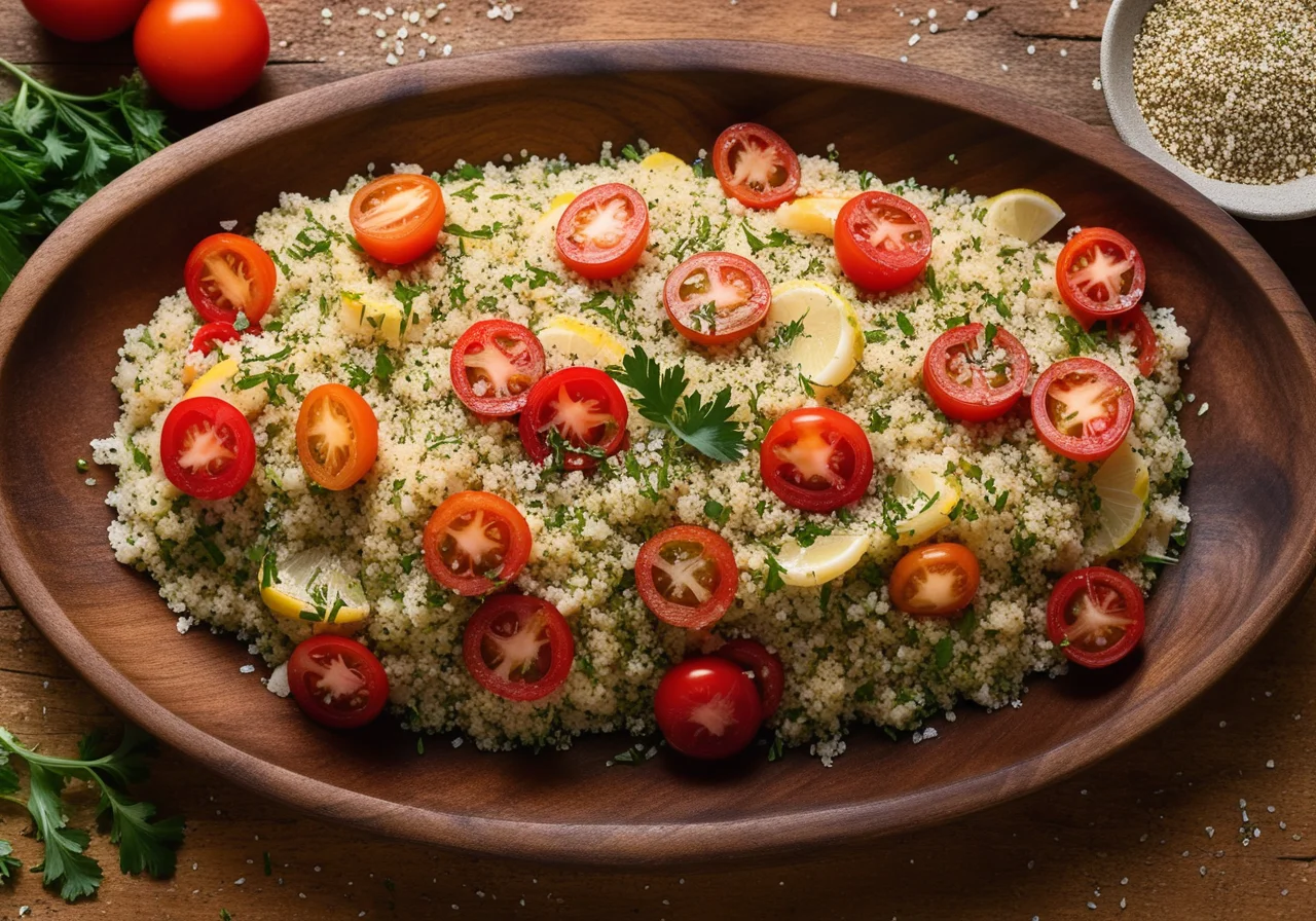 Lebanese-Style Quinoa Salad (Tabbouleh)