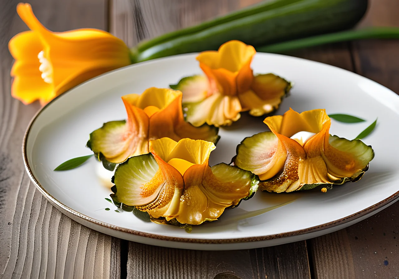 Stuffed Zucchini Blossoms