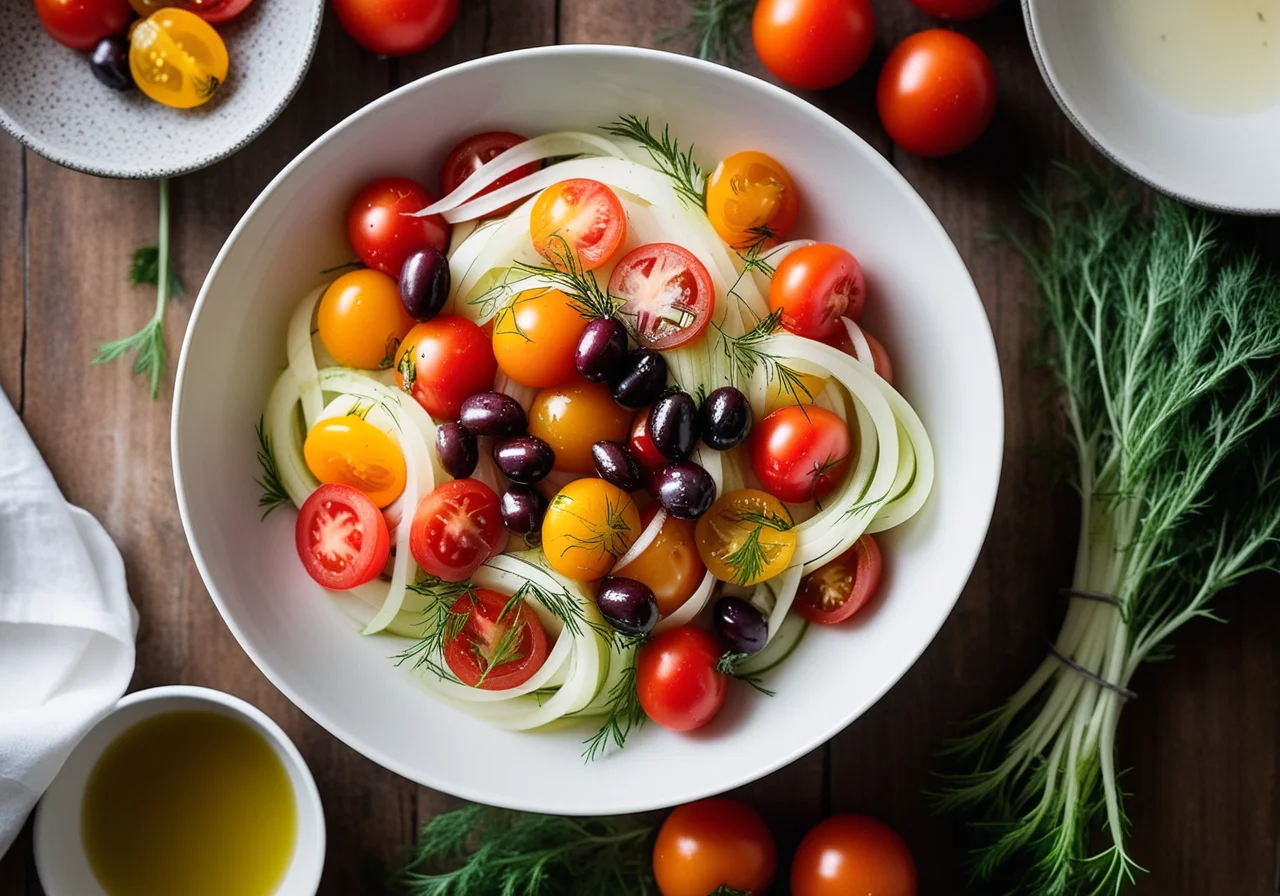 Tomato Salad with Fennel