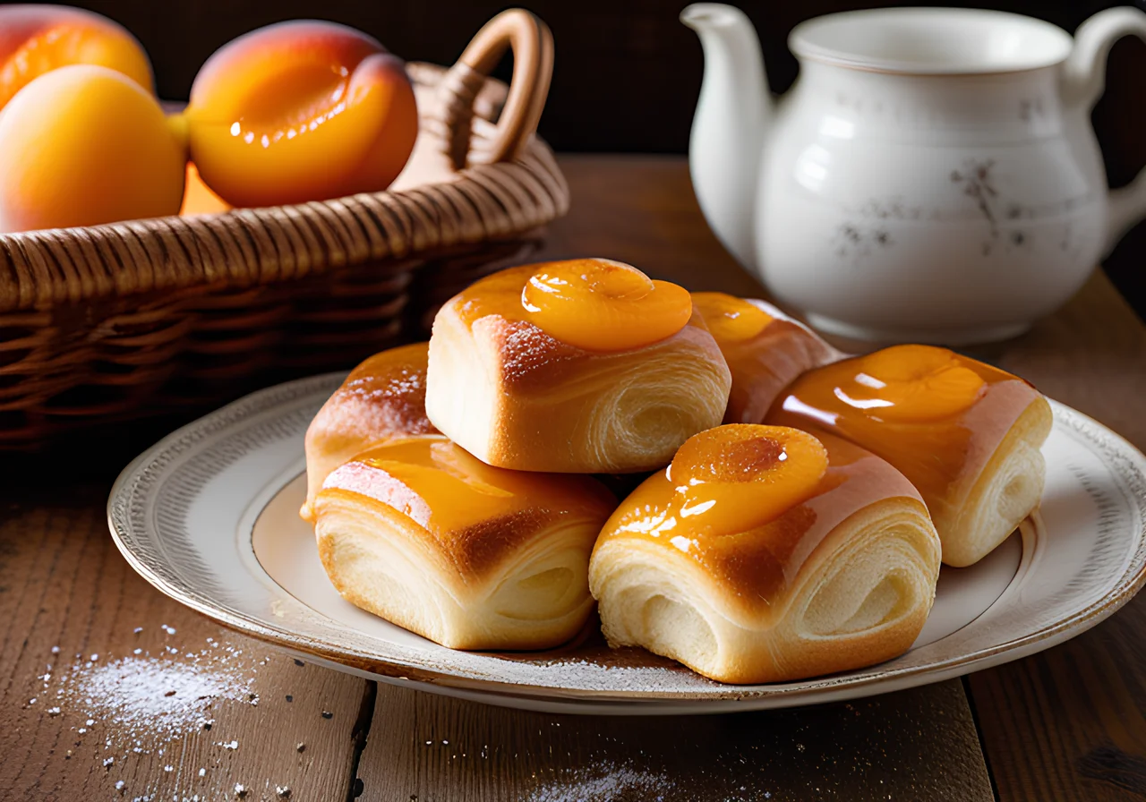 Sweet Apricot Rolls