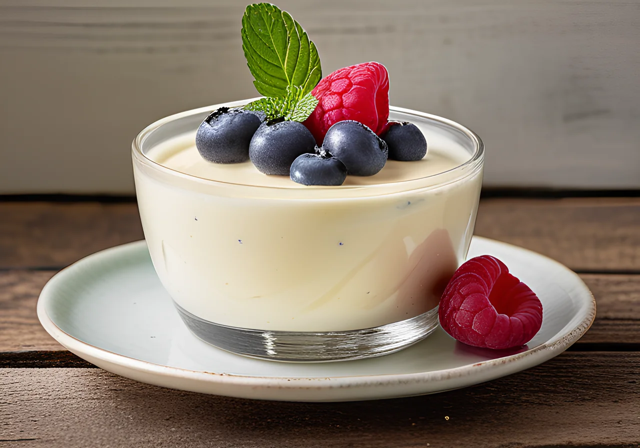 Yogurt Raspberry Cream