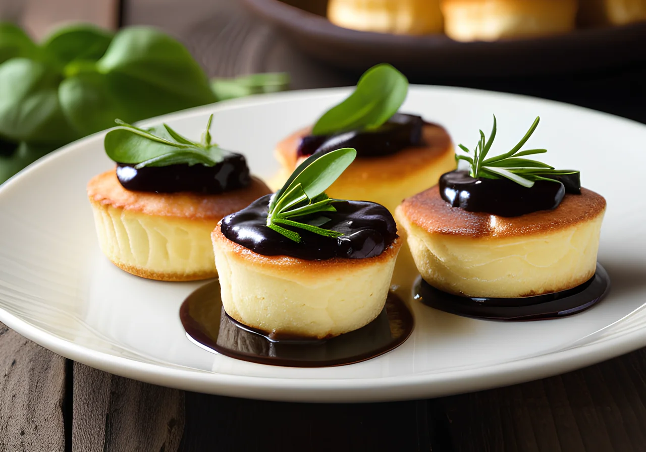 Goat Cheese Soufflés