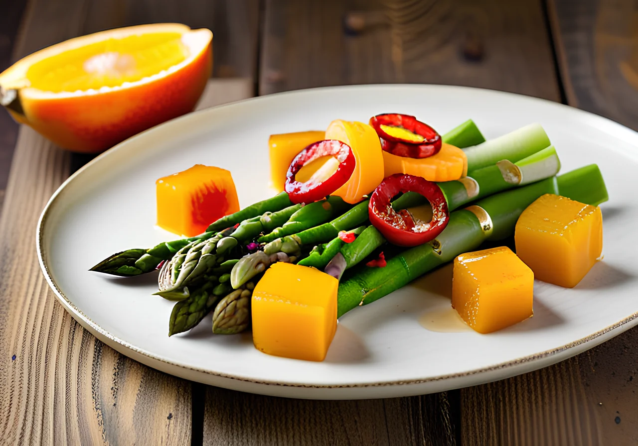 Asparagus Mango Salad