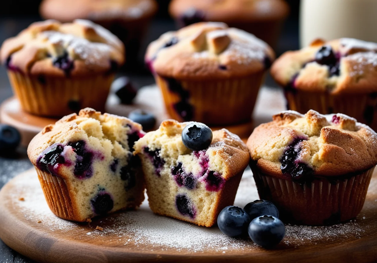 American Blueberry Muffins