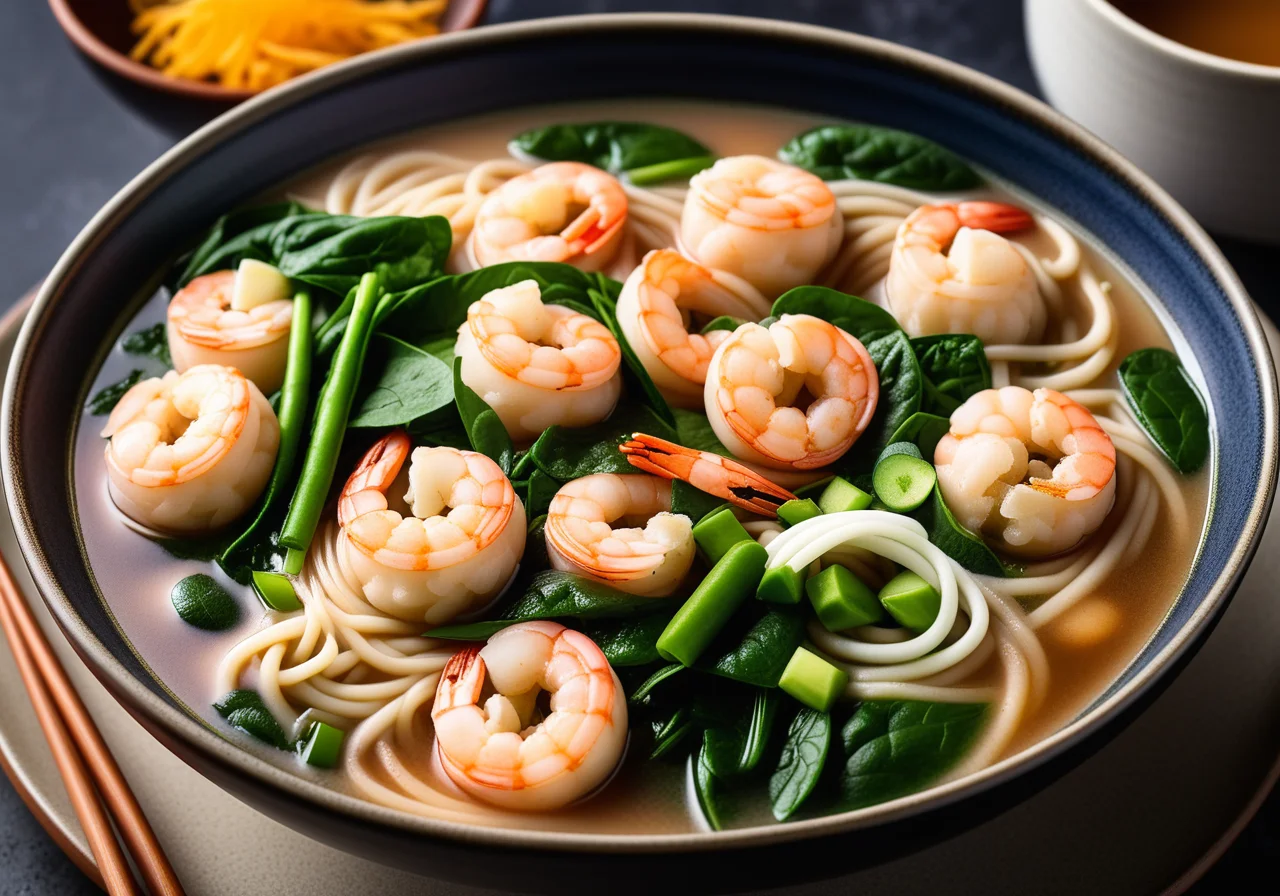 Shrimp Noodle Soup