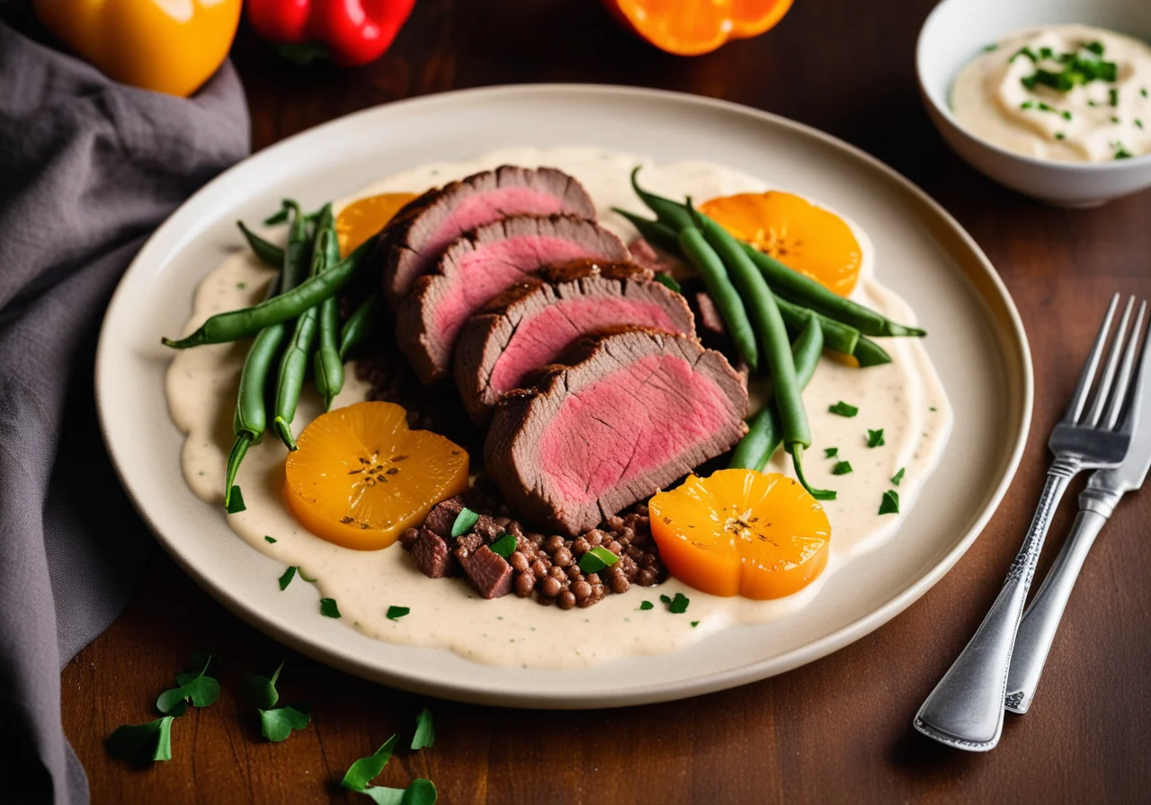 Beef Medallions with Vegetables