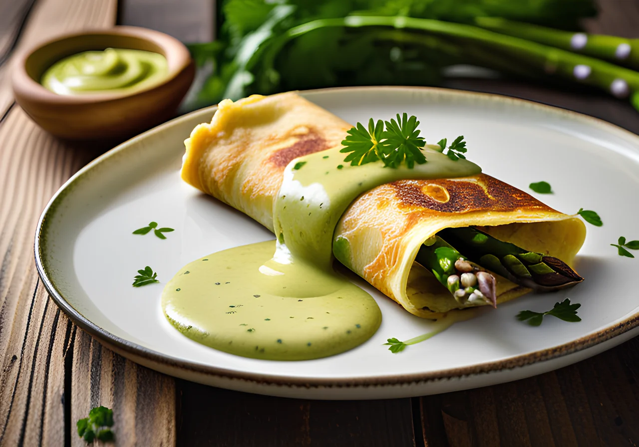 Asparagus Crepe
