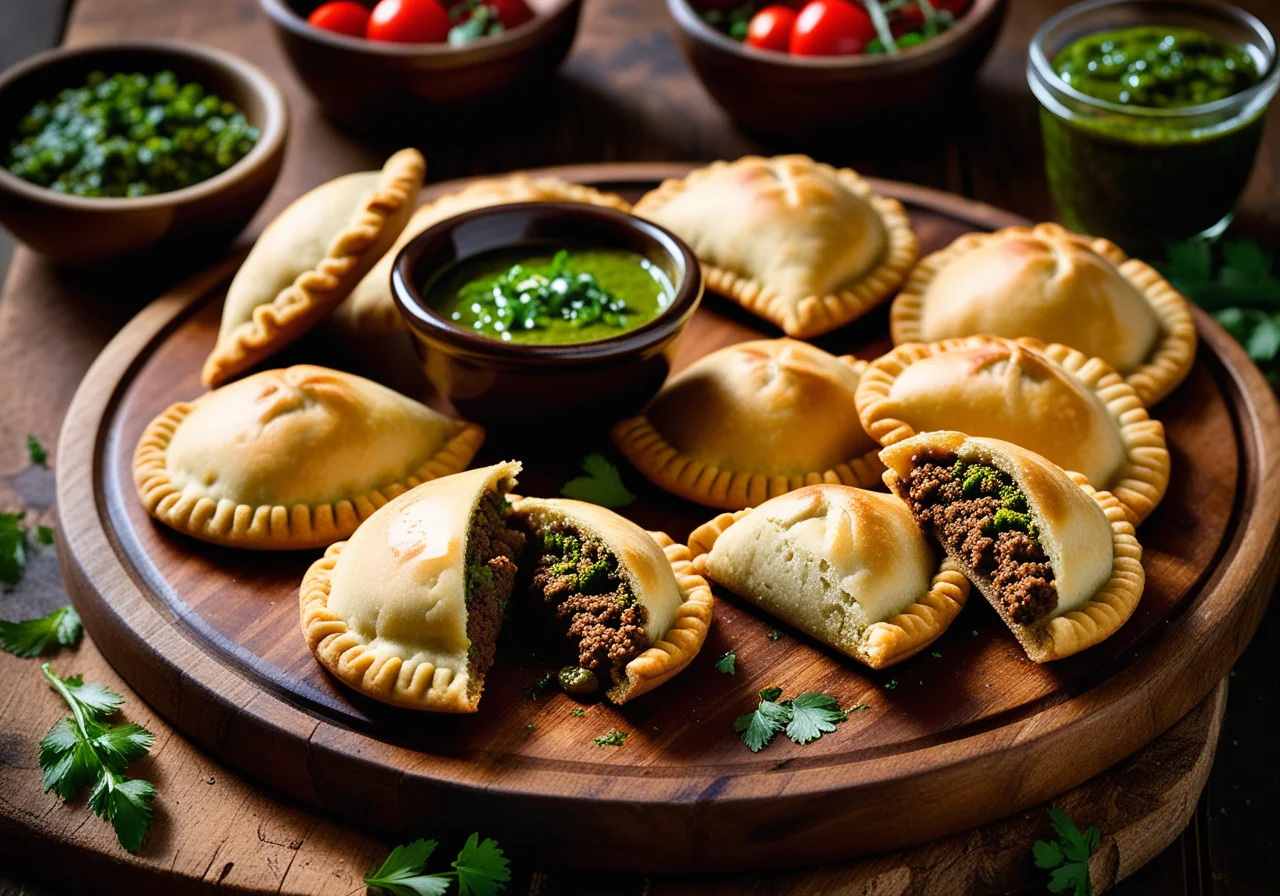 Empanadas with Chimichurri