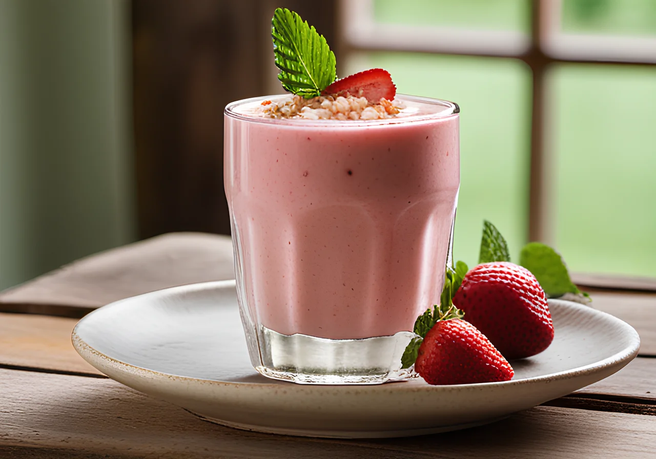 Strawberry Coconut Smoothie