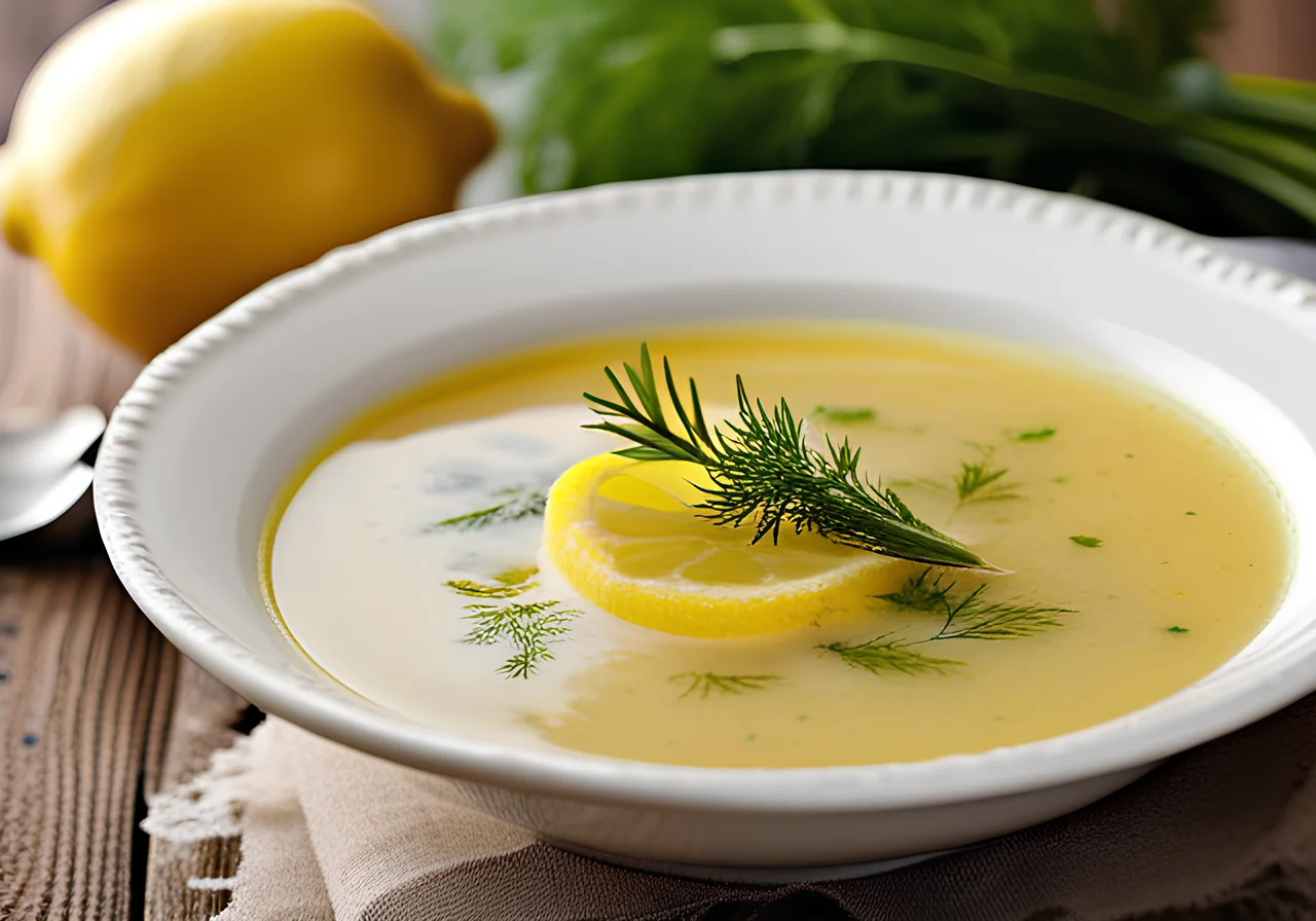 Greek Lemon Soup