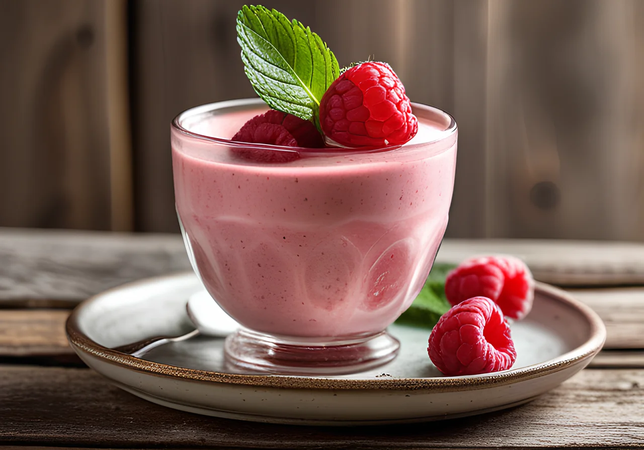 Raspberry Yogurt Shake