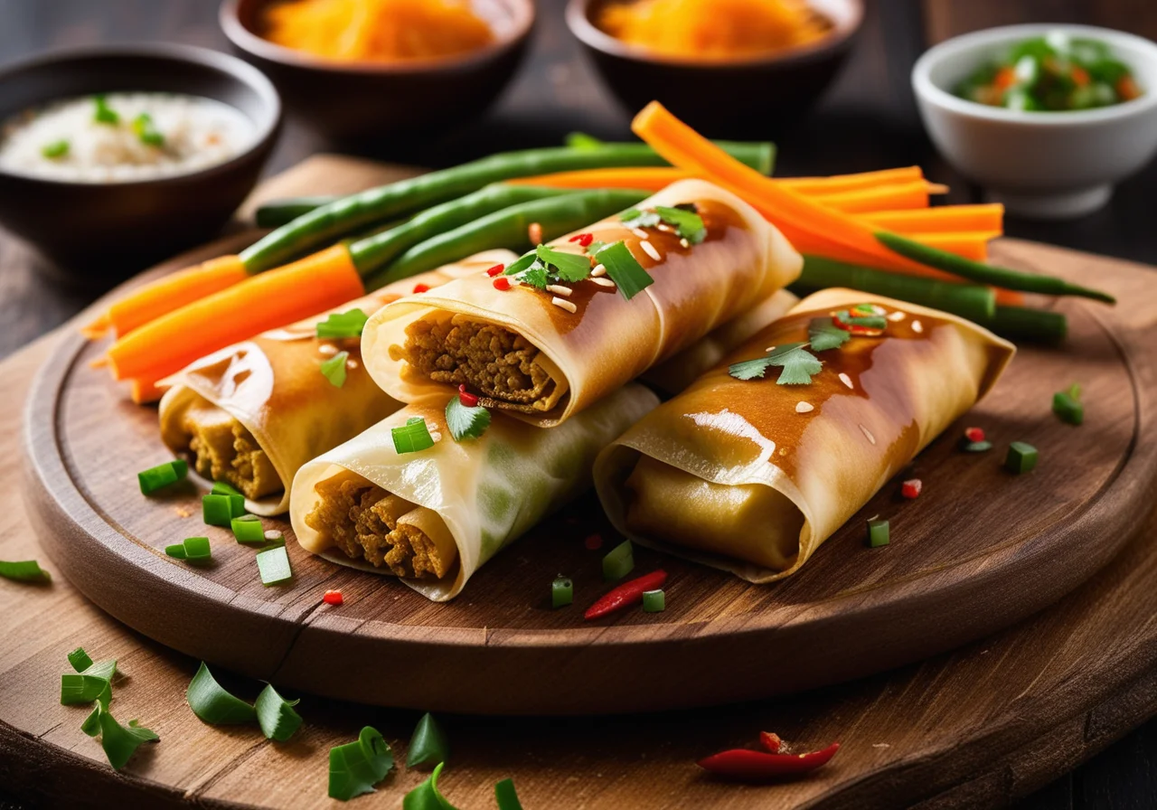 Tofu Spring Rolls