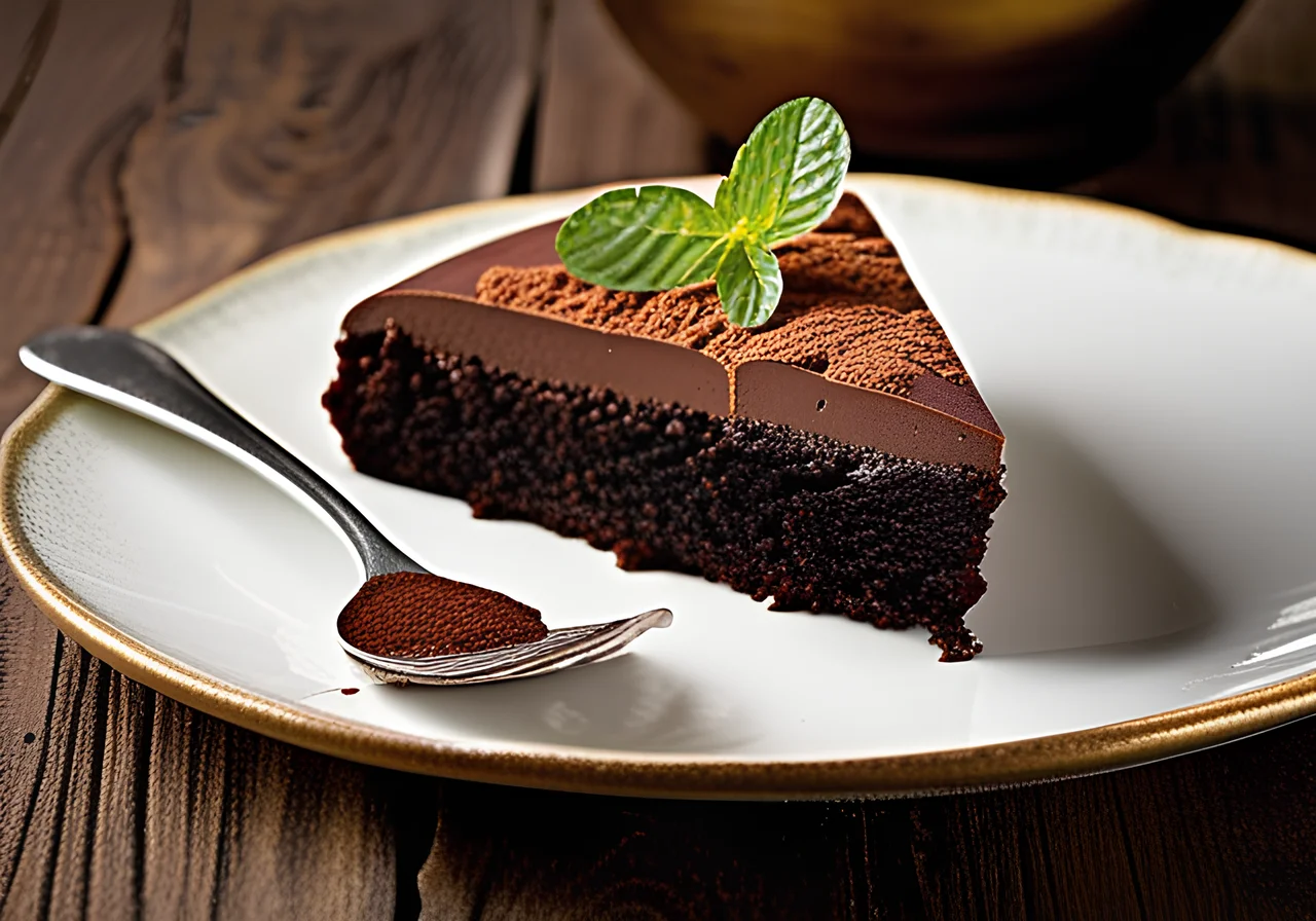 Chocolate Cake with Shortcrust