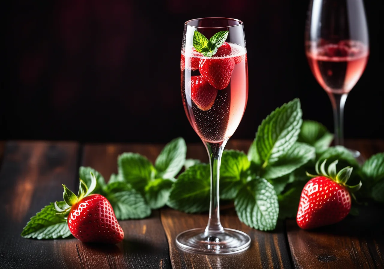 Strawberry Prosecco