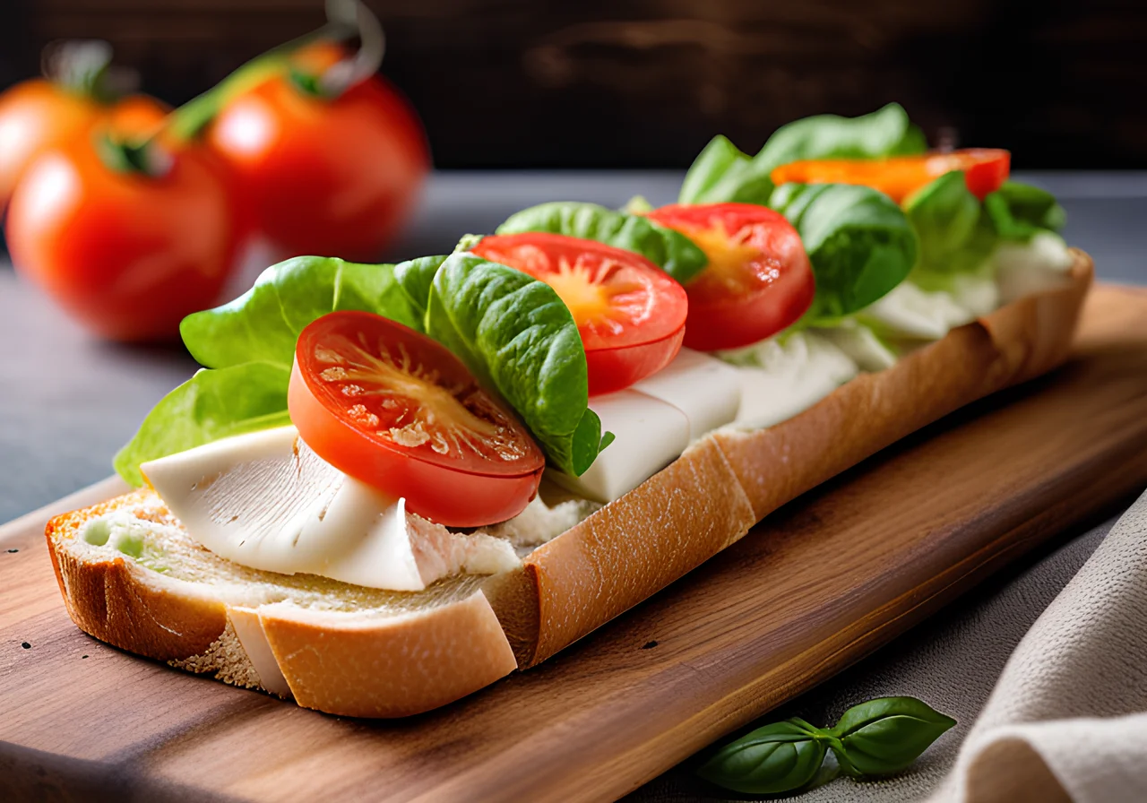 Mozzarella Stuffed Bread
