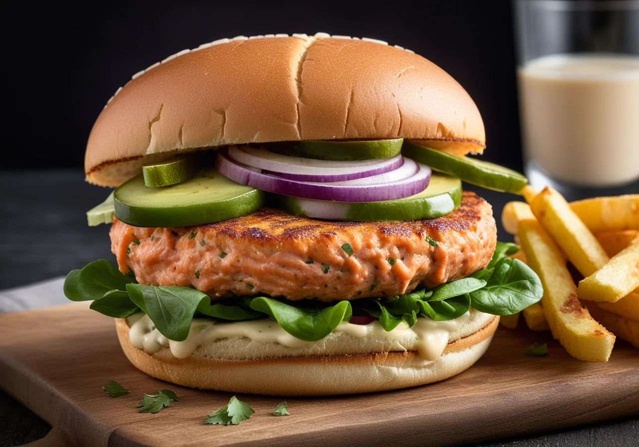 Salmon Burger