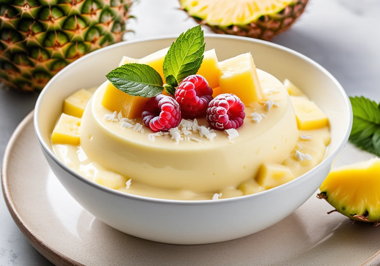 Pineapple Coconut Quark