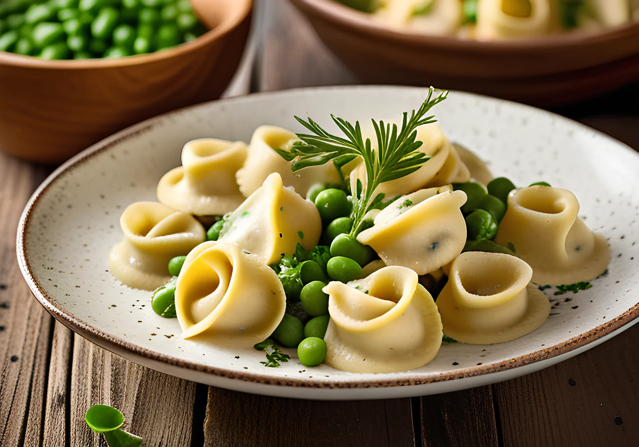 Tortellini in Cream Sauce