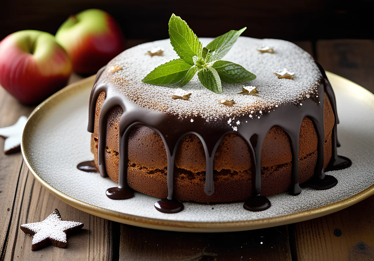 Christmas Chocolate Cake