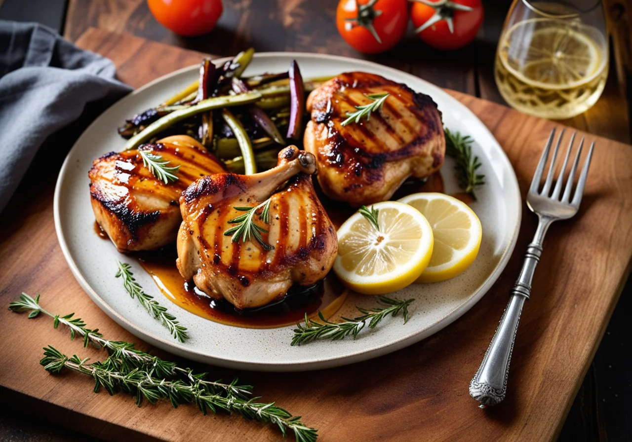 Chicken Thighs with Honey Marinade