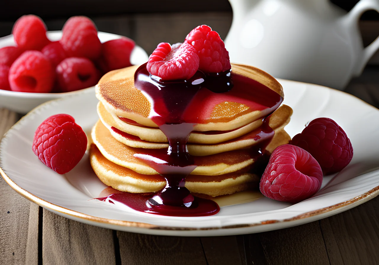 Raspberry Pancakes