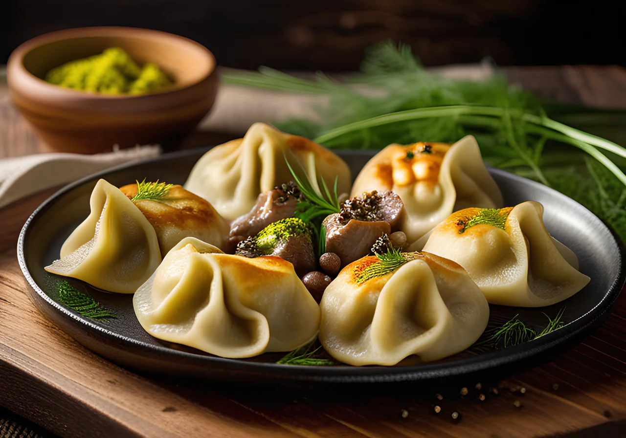 Georgian-Style Meat Dumplings (Chinkali)