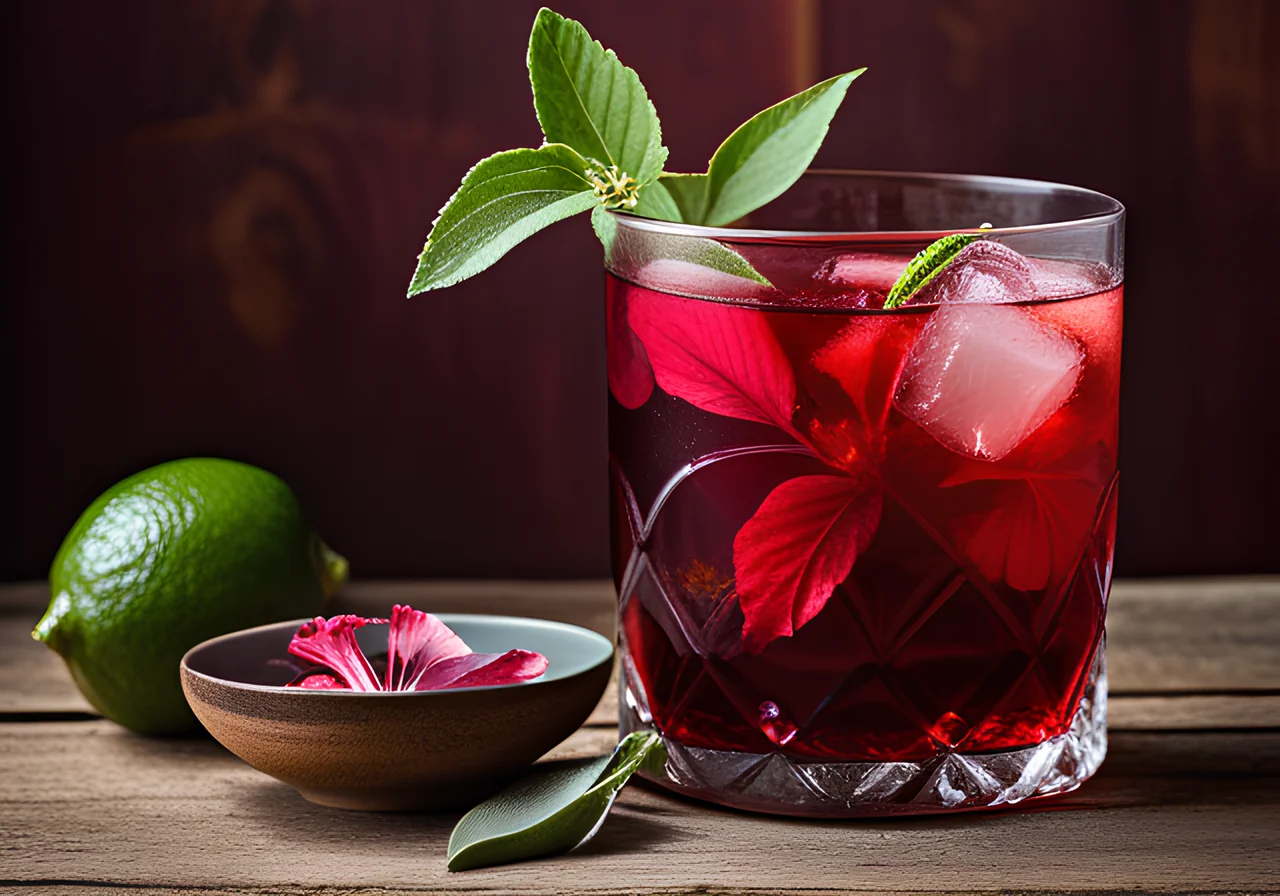 Hibiscus Iced Tea