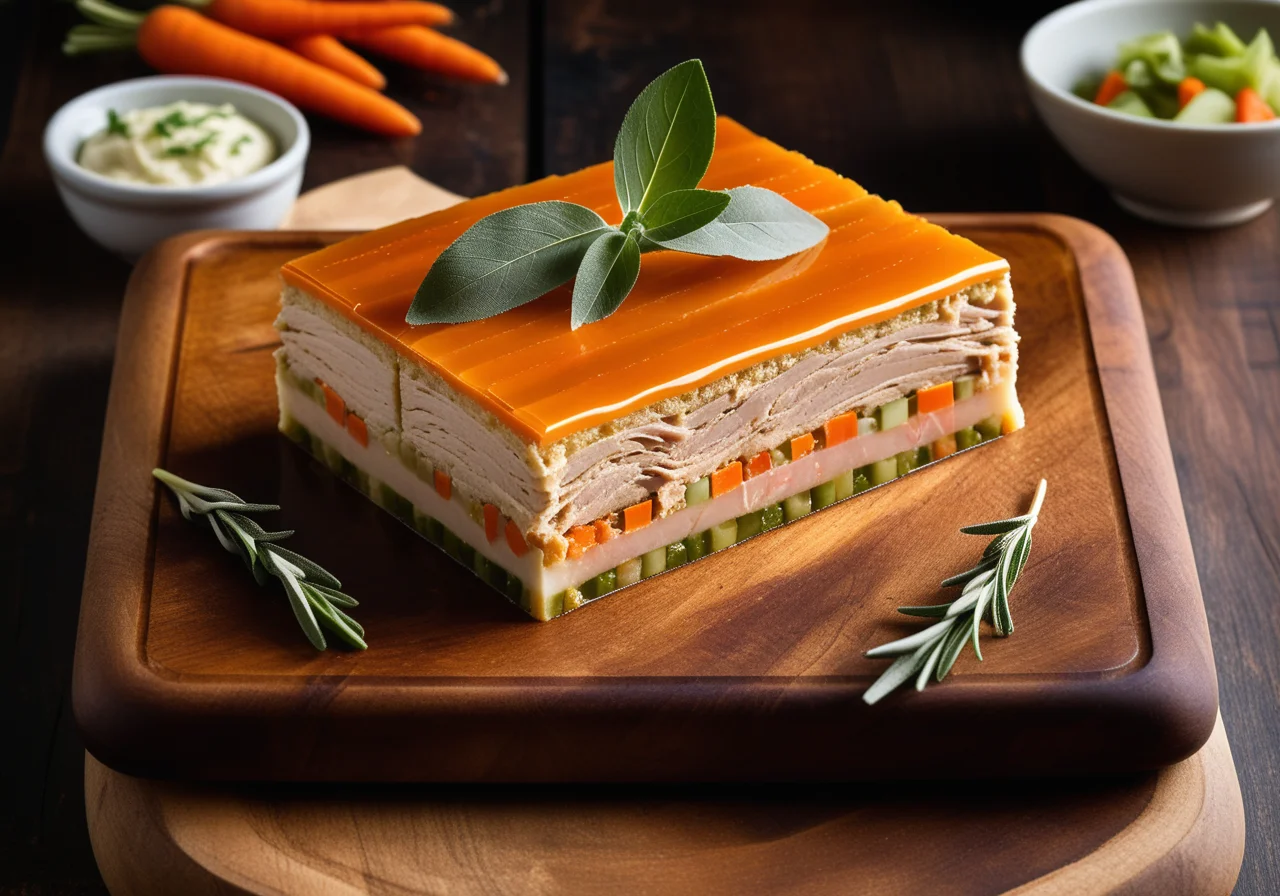 Chicken and Vegetable Terrine
