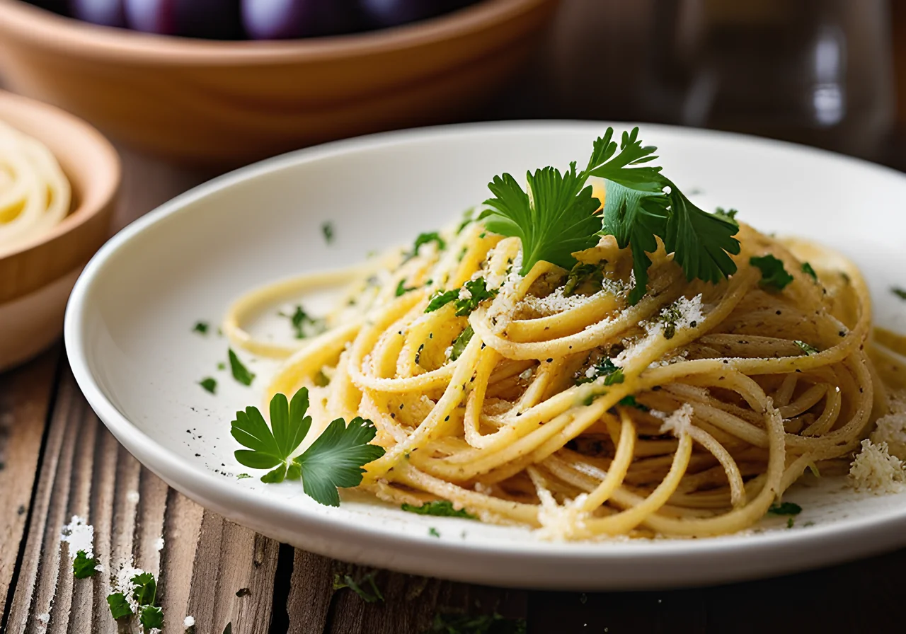 Spaghetti aglio e olio