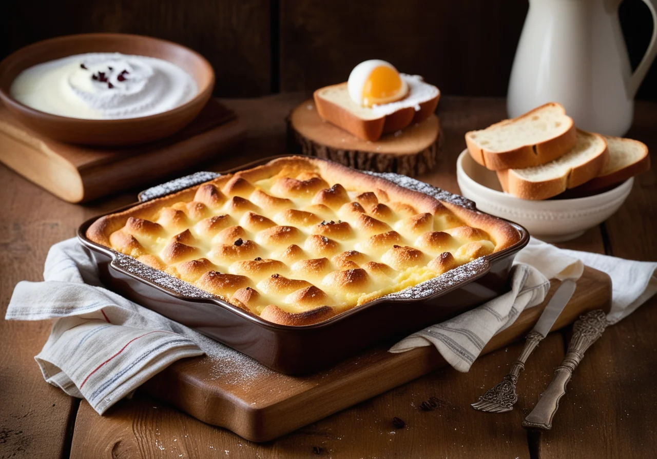 Grandma's Bread Casserole
