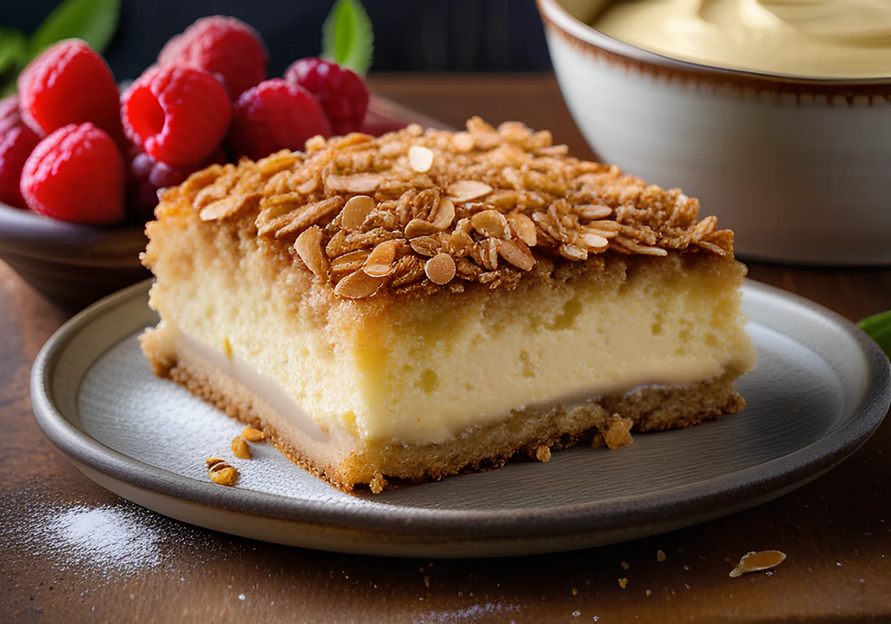 Dough Sheet Sour Cream Cake