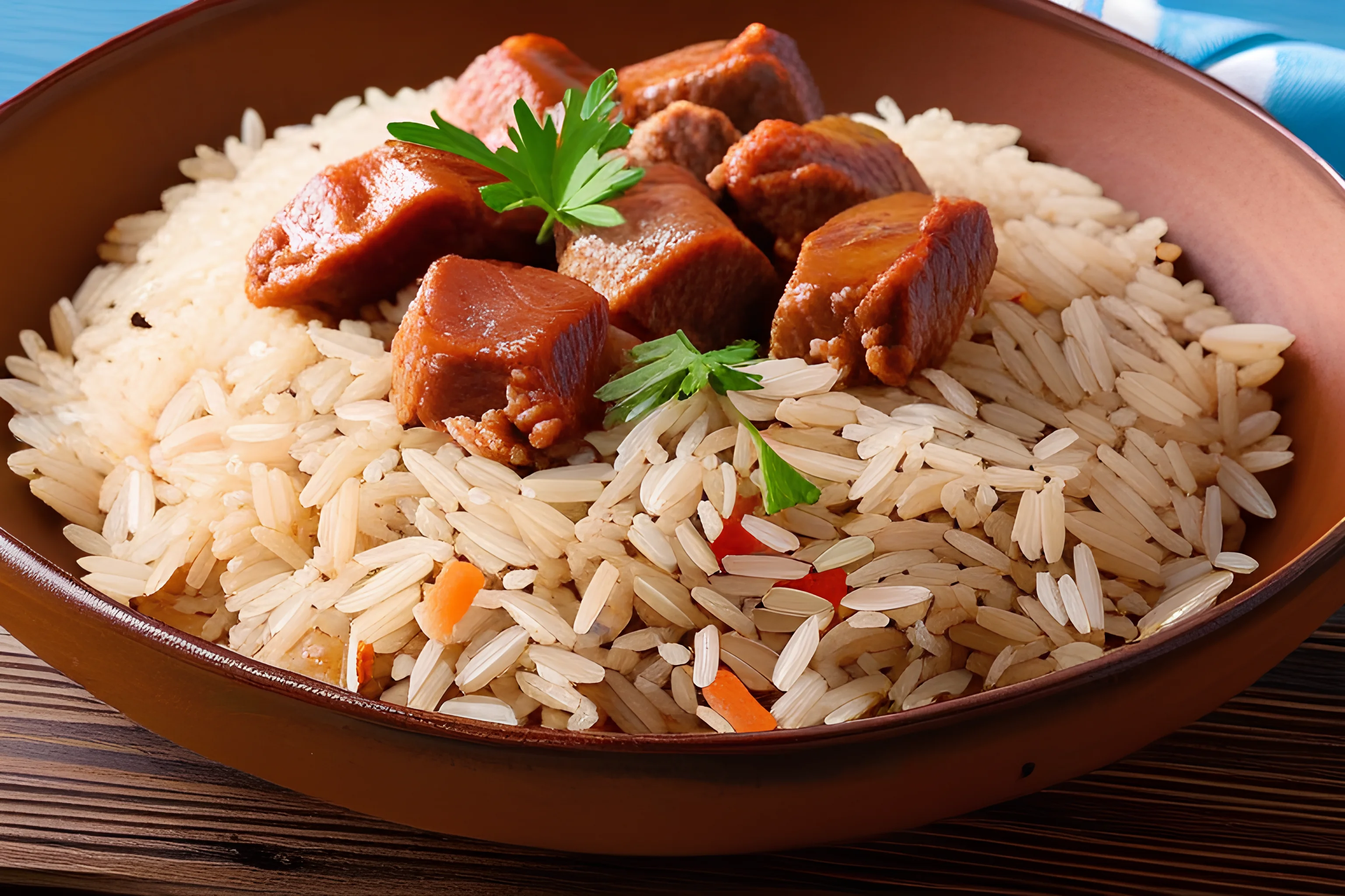Serbian Rice and Meat