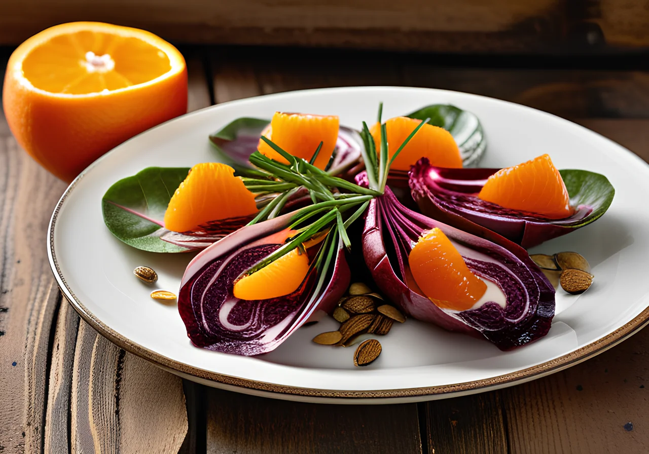 Stuffed Radicchio Leaves